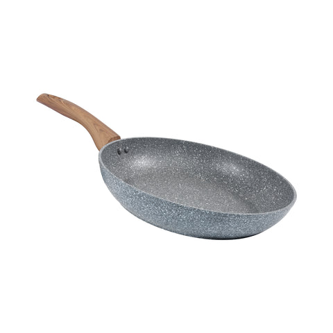 HOMEWAY 22CM MARBLE FRYPAN - FORGED