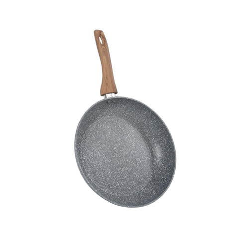HOMEWAY 28CM MARBLE FRYPAN - FORGED